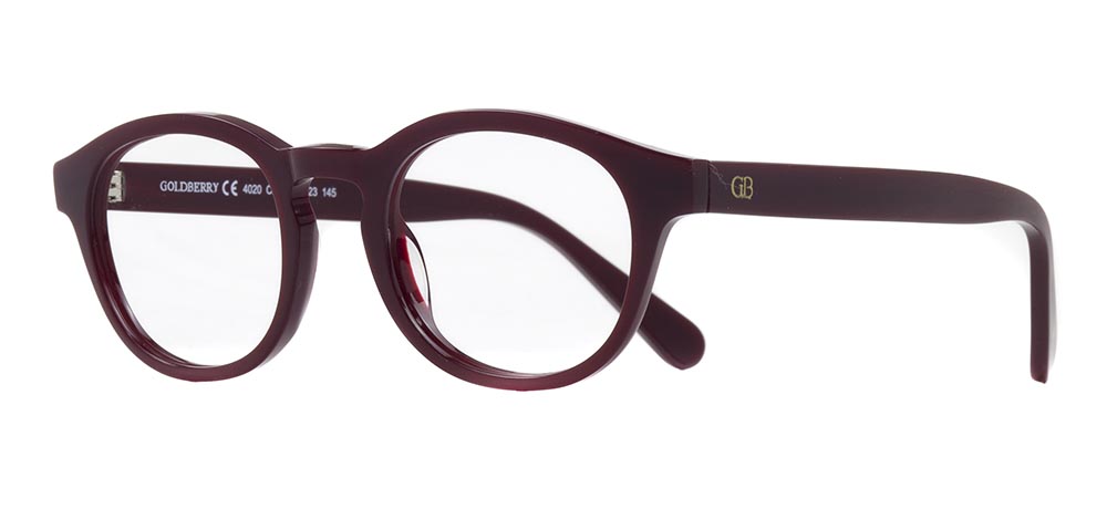 GOLDBERRY Eyeglasses Teenage Woman Oval Full-Rimmed Acetate Unfiltered GB 4020-C.03